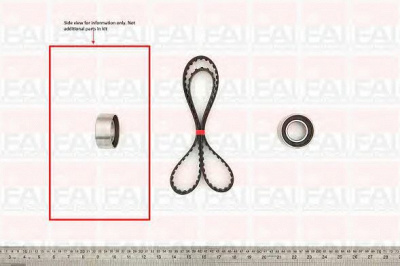 FAI AUTOPARTS tbk65 -  Комплект ремня ГРМ